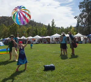volunteer to help at the american river music festival, coloma, california